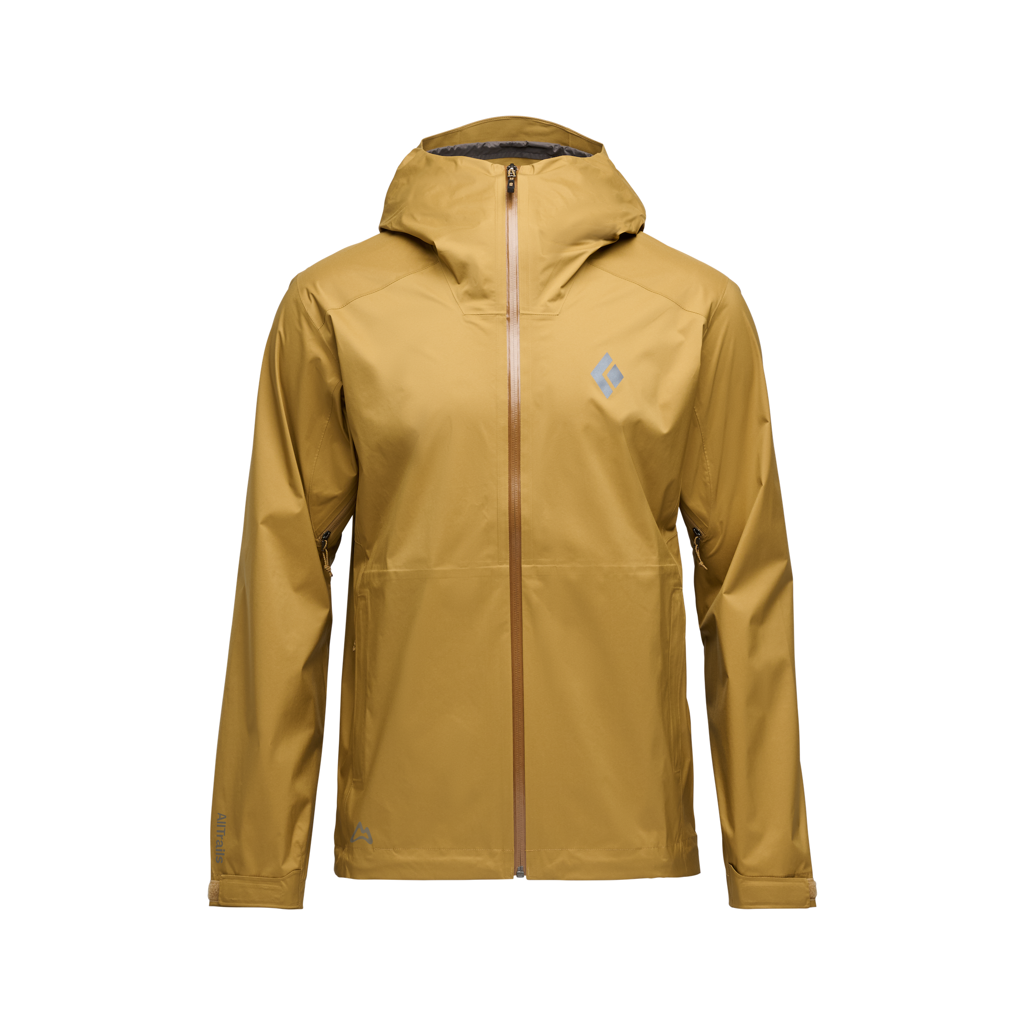 black diamond rain gear Black Diamond Equipment BD X AllTrails Men's Fineline Stretch Shell Size M, in Flax