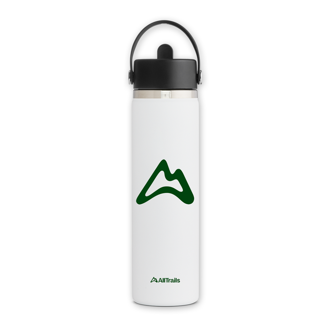 AllTrails × Hydro Flask 24 oz. Bottle with Flex Straw Cap