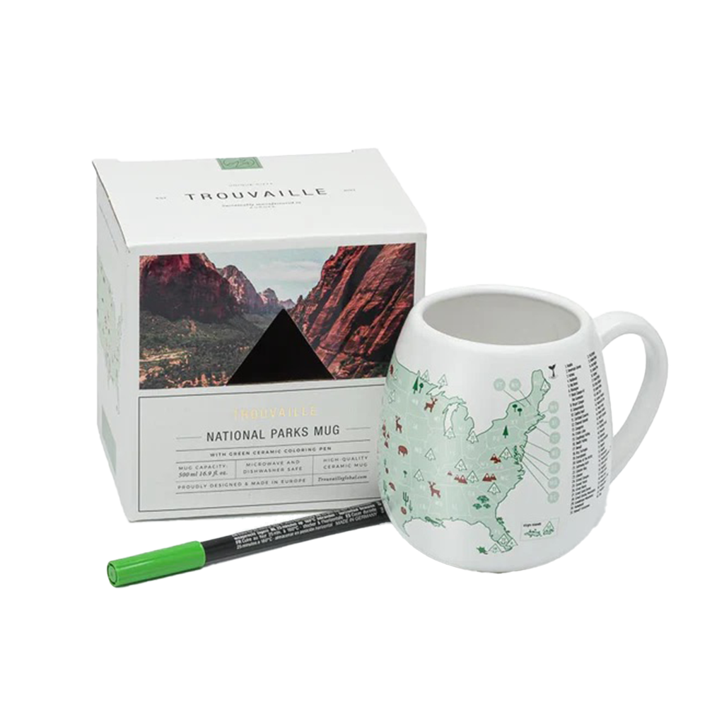 National Parks Bucket List Mug