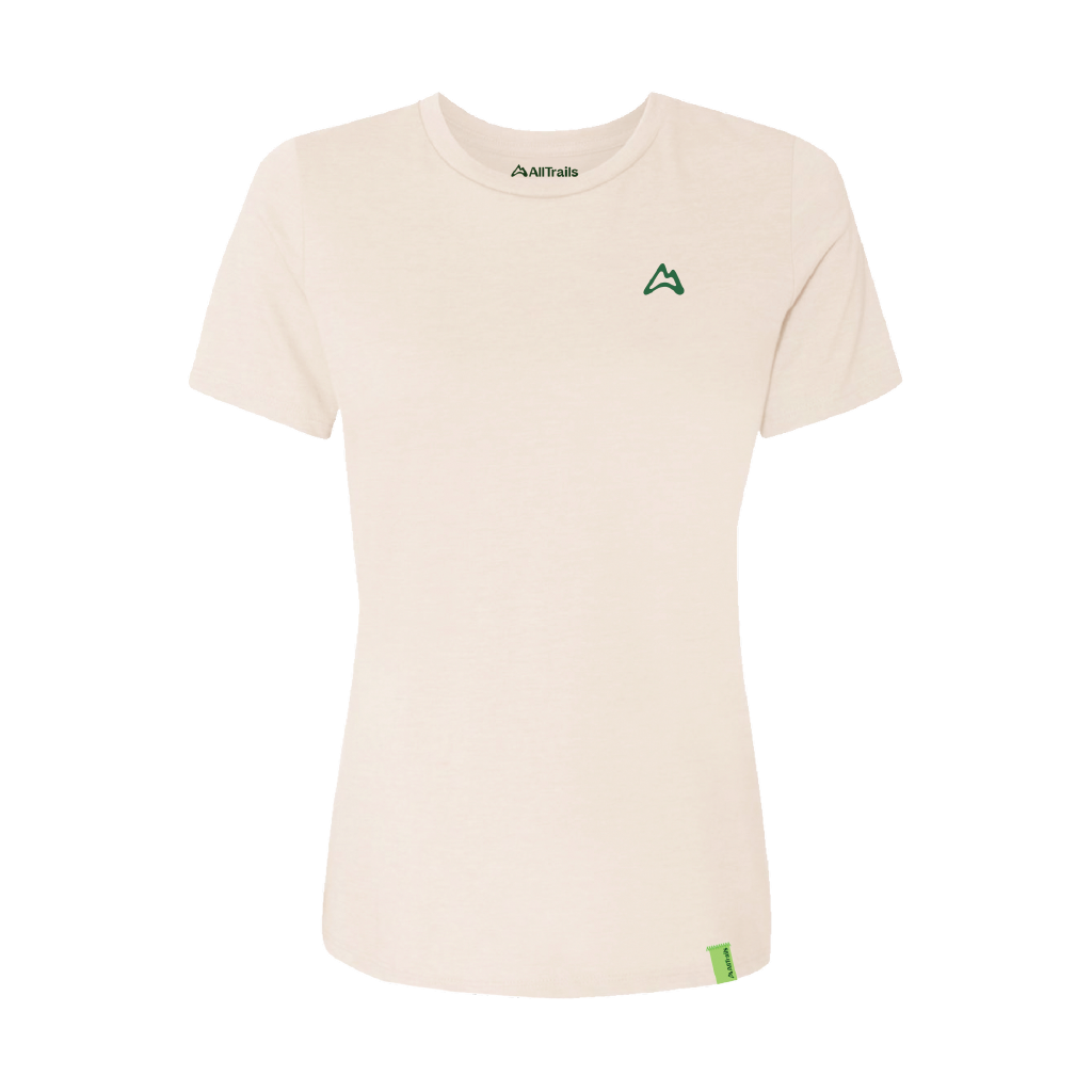 Everyday Explorer Women's Tee - Cream – AllTrails Gear Shop