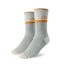 Classic Crew Trail Sock - Gray Socks Custom Sock Lab   