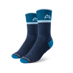 Classic Crew Trail Sock - Navy Socks Custom Sock Lab