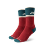 Classic Crew Trail Sock - Red Socks Custom Sock Lab   