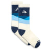 Landscape Trail Sock - Ocean Socks Custom Sock Lab