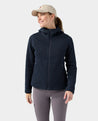 AllTrails × Stio Women's Sweetwater Fleece Full Zip - Mountain Shadow Heather Midlayer Stio