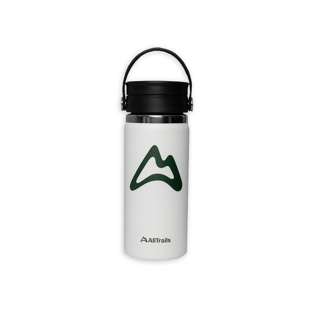 AllTrails × Hydro Flask 16 oz. Coffee Bottle - White Drinkware Hydro Flask   