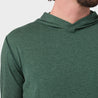 AllTrails × Stio Men's Divide Hooded Pullover - Ranger Green Heather Hoodie Stio   