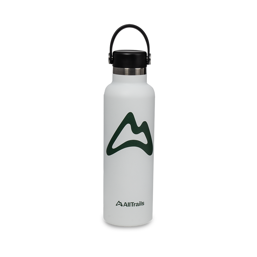 AllTrails × Hydro Flask 21 oz. Bottle - White
