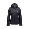 AllTrails × Black Diamond Women's Fineline Stretch Shell - Black Outerwear Black Diamond