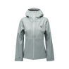 AllTrails × Black Diamond Women's Fineline Stretch Shell - Agave Outerwear Black Diamond