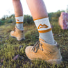 Classic Crew Trail Sock - Gray Socks Custom Sock Lab