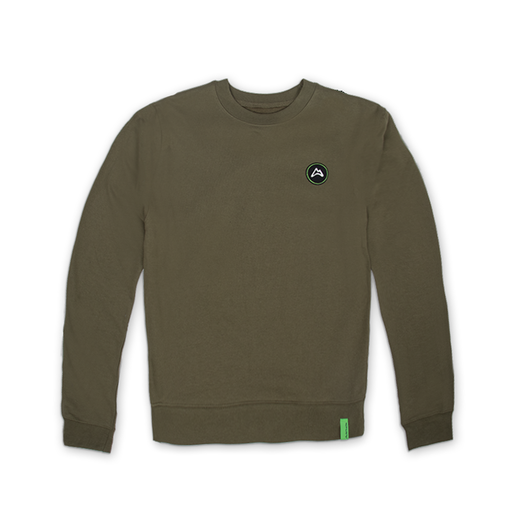 Everyday Explorer Crewneck Sweatshirt - Moss
