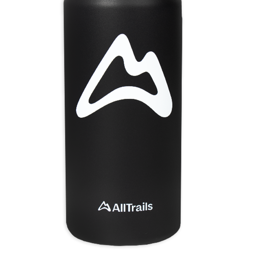 AllTrails × Hydro Flask 16 oz. Coffee Bottle - Black