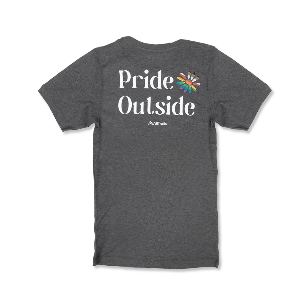 Pride Outside Tee - Heathered Charcoal