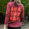Foliage Long Sleeve Tee - Heather Red Rock Long Sleeves Touchstone   