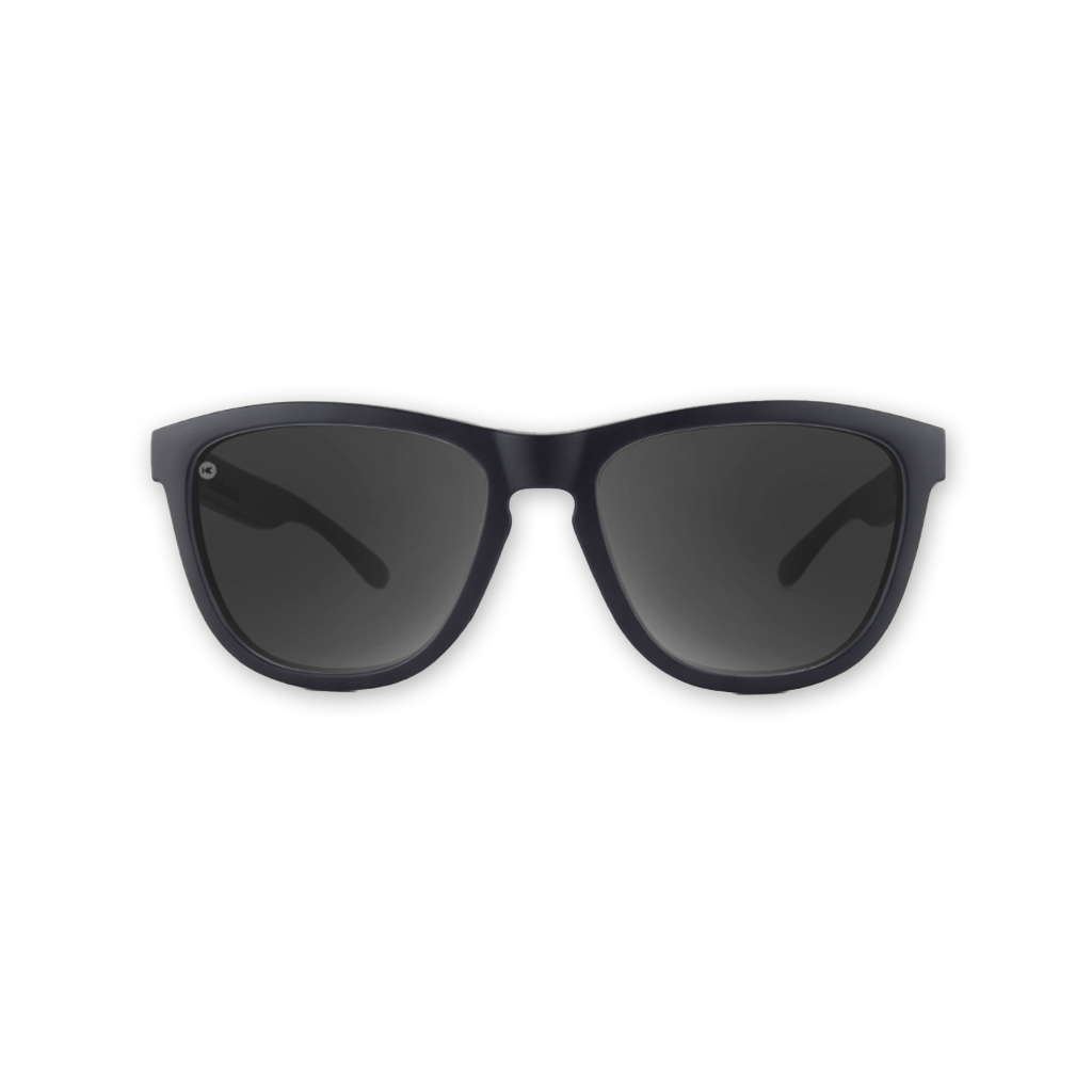 Knockaround Premiums Sport Sunglasses - Black/Smoke