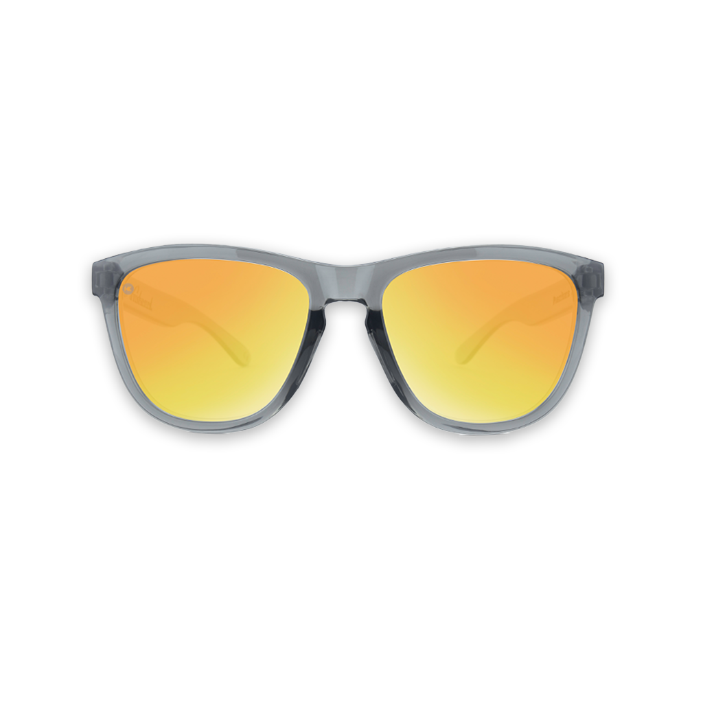 Knockaround Premiums Sport Sunglasses - Clear Gray/Sunset