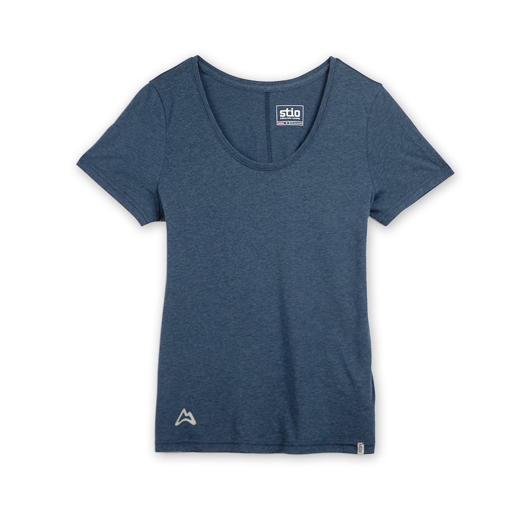 AllTrails × Stio Women's Divide Scoop Neck Tee - Mountain Shadow ...
