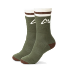 AllTrails Heavyweight Crew Trail Sock - Forest Socks AllTrails Gear Shop   