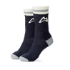 AllTrails Heavyweight Crew Trail Sock - Navy Socks Custom Sock Lab