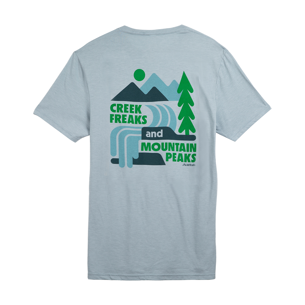 Creek Freaks & Mountain Peaks Tee – AllTrails Gear Shop