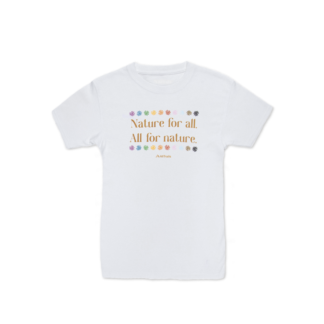Nature for All Kids Tee - White