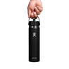 AllTrails × Hydro Flask 24 oz. Bottle with Flex Straw Cap - Black Drinkware Hydro Flask   