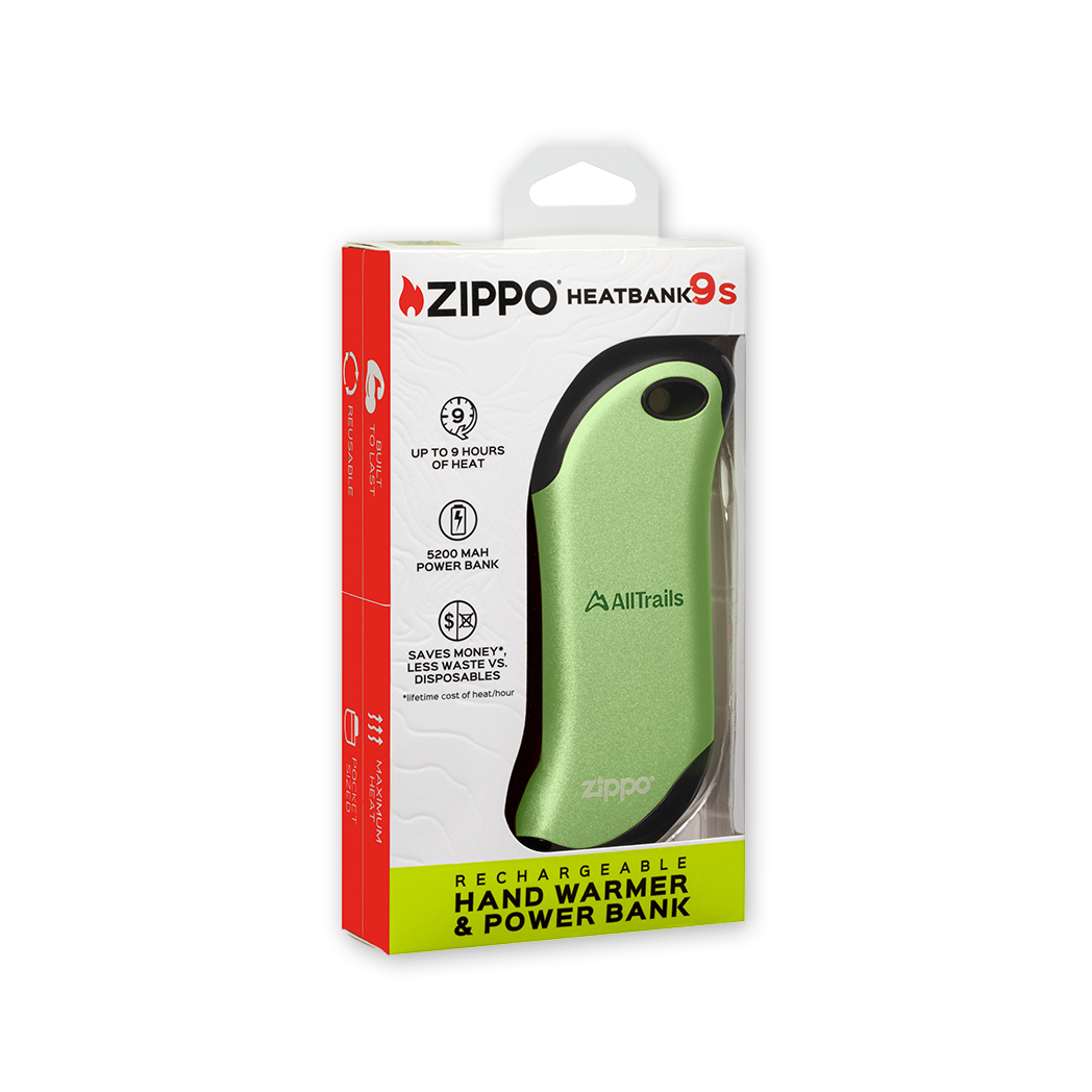 AllTrails × Zippo Handwarmer/Portable Charger Accessory AllTrails Gear Shop   