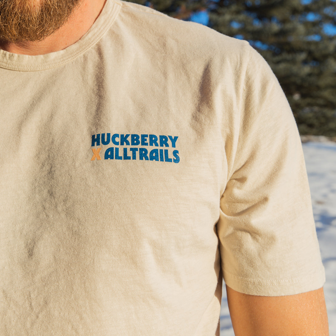 AllTrails × Huckberry Tee - Almond