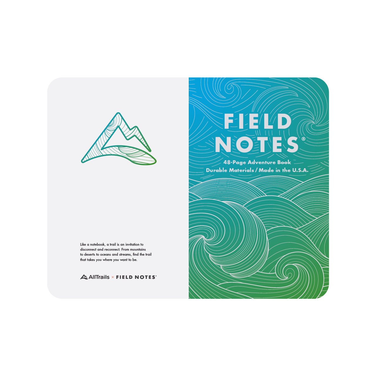 AllTrails x Field Notes Stationary Field Notes   